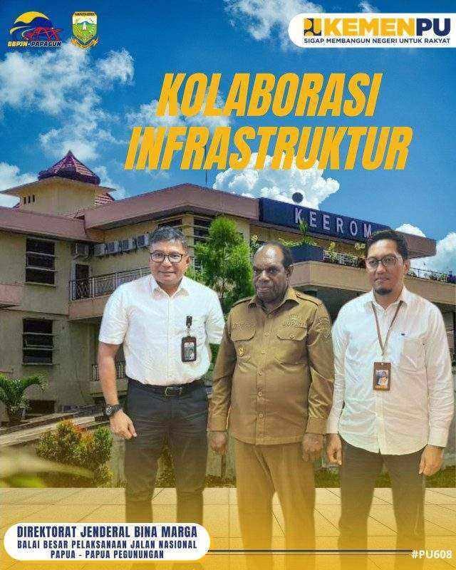 Koordinasi Teknis dengan Pemerintah Kabupaten Keerom