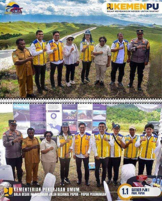 Peningkatan Jalan Skory–Puay Selesai 100%